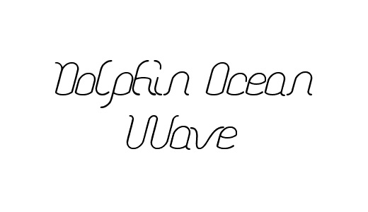 Light curved stitch fonts free download
