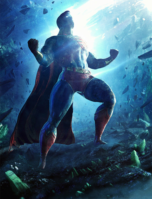 Kryptonite superman man of steel fan art illustration artworks