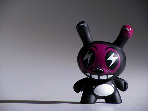 Black thunder dunny vinyl toys design