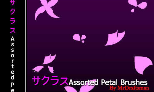 Sakura's Assorted Petals brushes