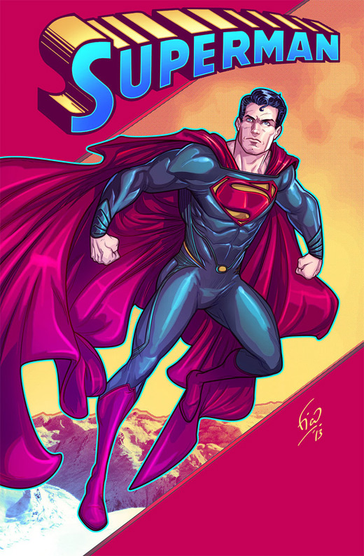 SUPERMAN Art, Man of Steel, DC Artwork