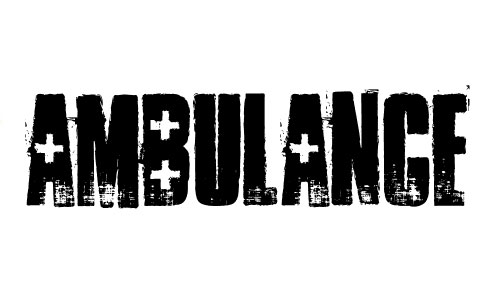Ambulance Shotgun font