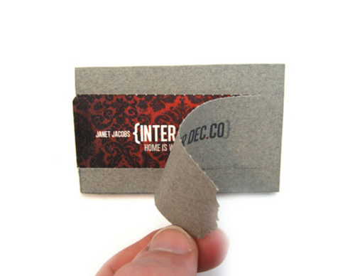 INTER DEC.CO business card