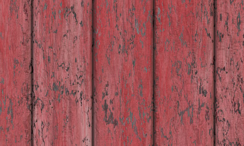 red painted wood texture