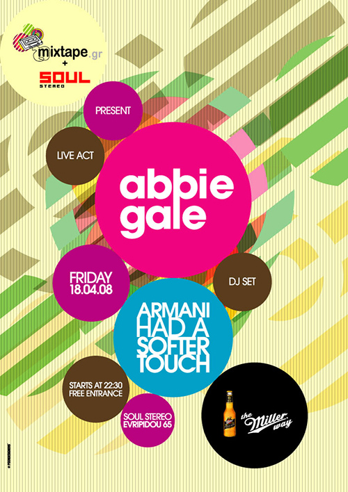 Abbie Gale Live Poster