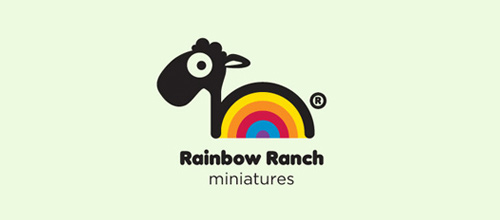 Rainbow Ranch Miniatures logo