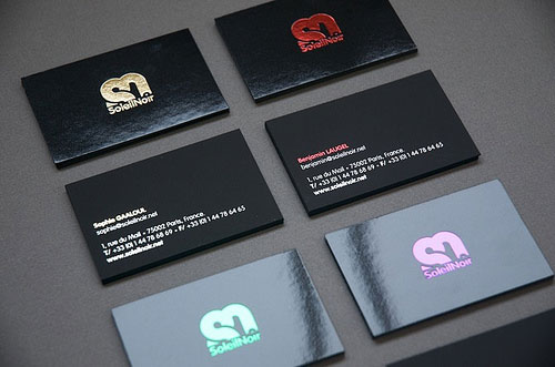 SoleilNoir Business Card