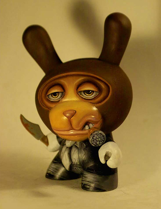 Badass monkey dunny vinyl toys design