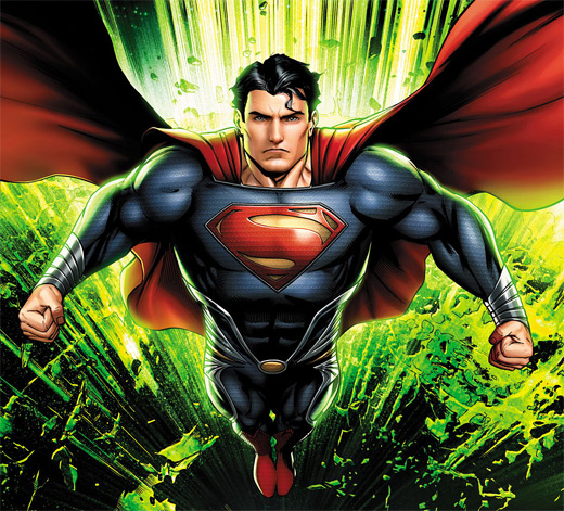 Kryptonite green superman man of steel fan art illustration artworks