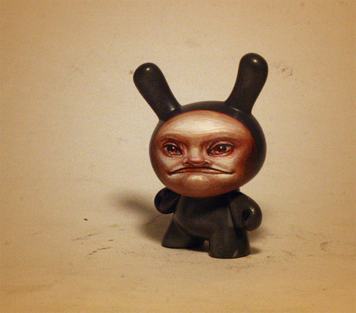 Face dunny vinyl toys design