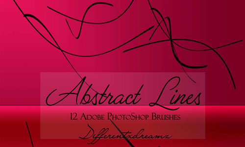 Abstract Lines Brushes