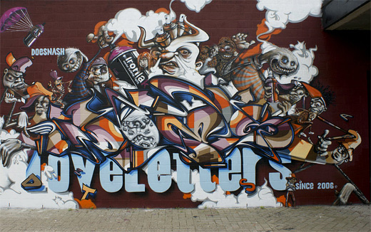 Cool graffiti artworks collection