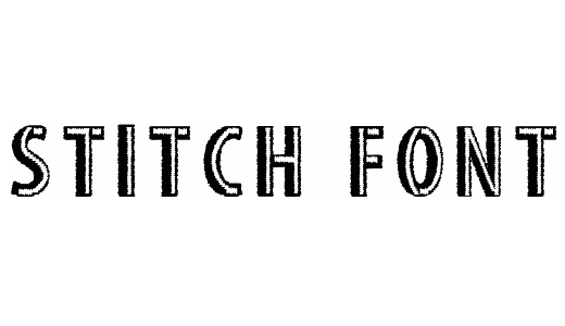 Shadow stitch fonts free download