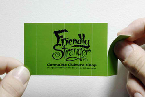 Business Card for: Friendly Stranger