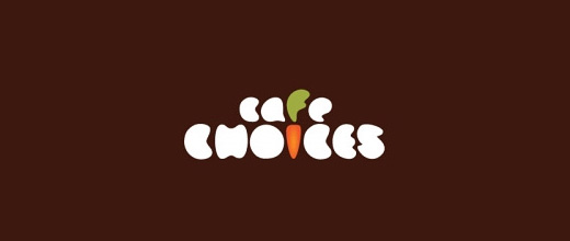 Cafe carrot logo design collection