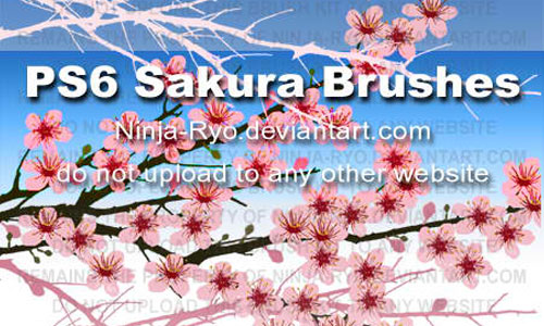 PS6 BRUSHES - Sakura