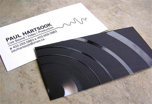 Paul Hartsook Business Card