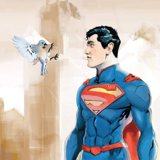 Jeeben Art - SUPERMAN : The Man of Steel