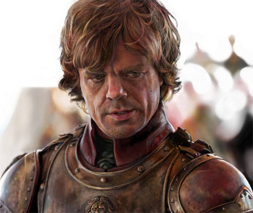 Realistic peter dinklage game of thrones illustration artworks