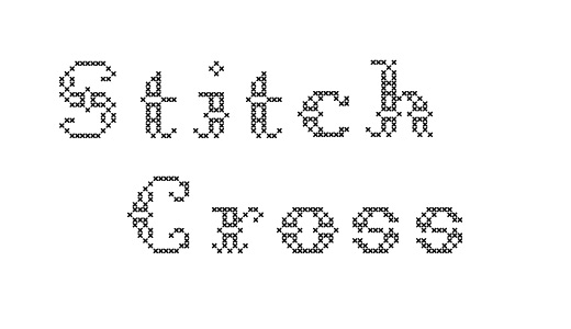 Cross stitch fonts free download