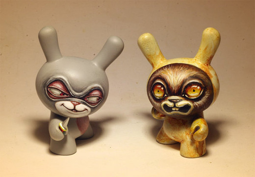 Scary dunny vinyl toys design