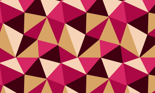 abstract triangle pattern