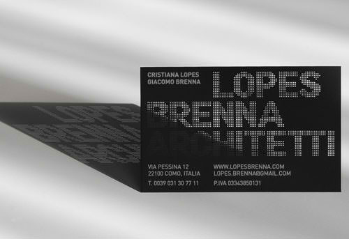 Business Card for: Lopes Brenna Architetti
