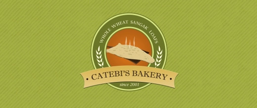 Bakery bread logo designs collection