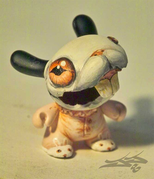 Bunny dunny vinyl toys design