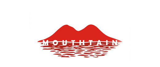 Red mountain logo design collection