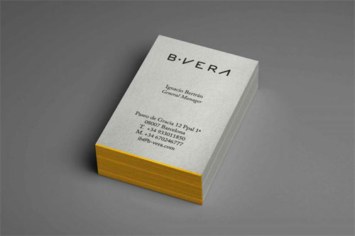 B·Vera business card