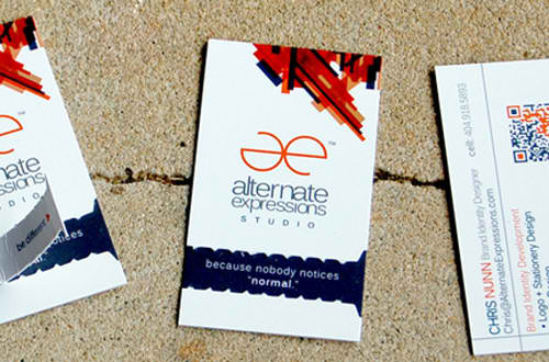 Business Card for: Alternate Expressions