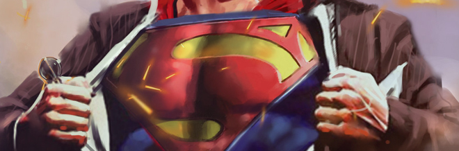 The Man of Steel: Superman Soaring High – Illustrated
