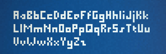 A New Collection of Pixel Fonts