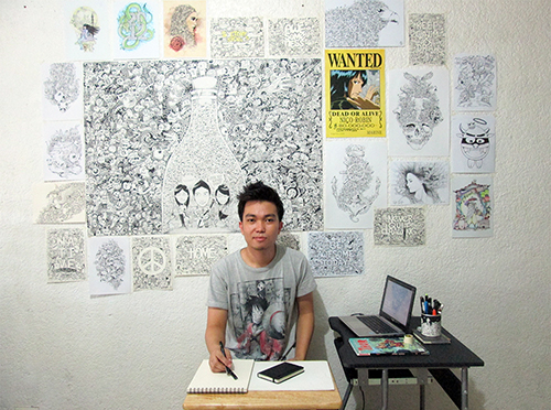 Impressively Detailed Pen Doodles By Kerby Rosanes