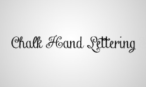 chalk lettering fonts free