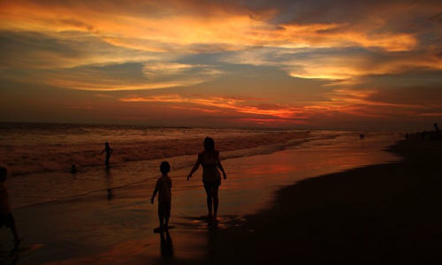 Sunset on Nuevo Altata Beach 7