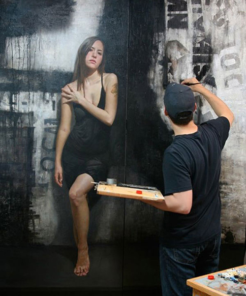 David Kassan Wall Painting