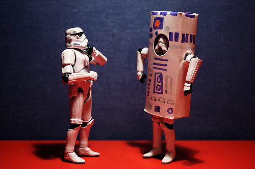 Droid stormtrooper photogprahy
