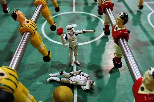 Soccer stormtrooper photogprahy