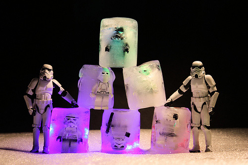 Ice olympics stormtrooper photogprahy