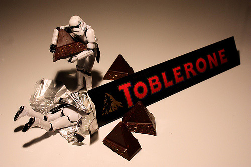 Chocolate stormtrooper photogprahy