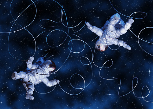 astronaut BECKER-ECHIVARD photography