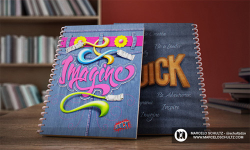 imagine quick notebook cover designs
