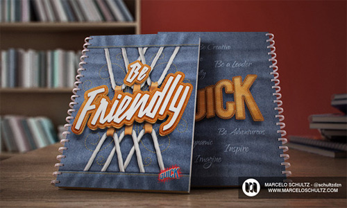 friendly quick notebook cover designs