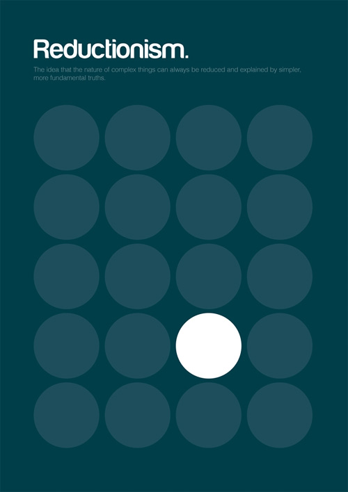 Reductionism philosophy philographics carreras