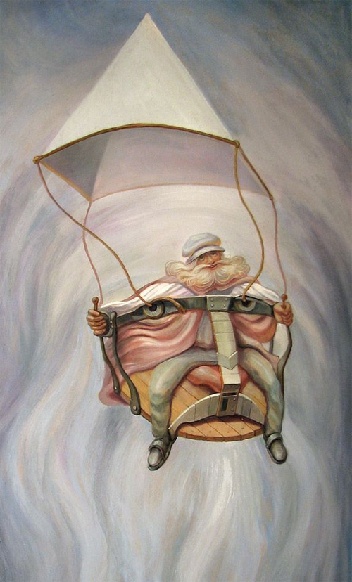 oleg shuplyak optical illusion oil painting