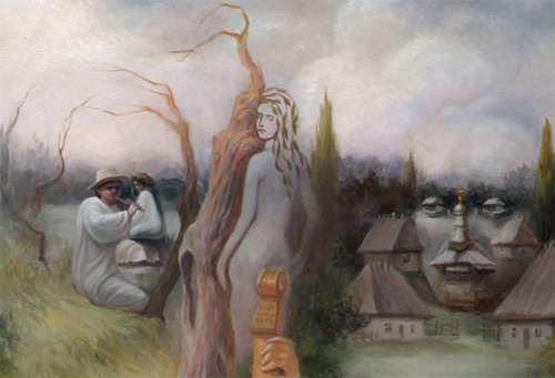 oleg shuplyak optical illusion oil painting