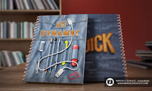 Dynamic  quick notebook cover designs