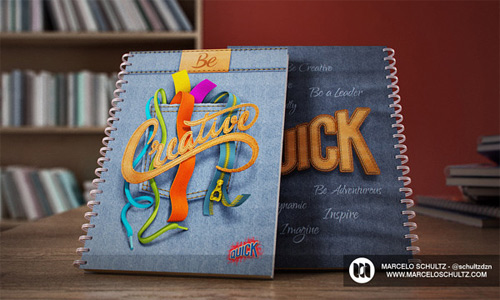 creative  quick notebook cover designs